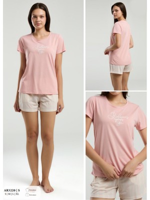 Iç Giyim Arnetta Şortlu Ikili Pijama Takımı