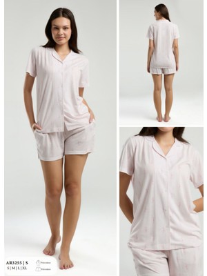 Iç Giyim Arnetta Şortlu Ikili Pijama Takımı