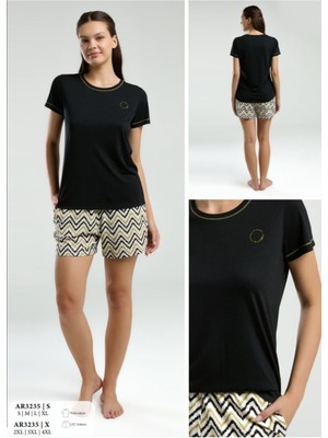 Iç Giyim Arnetta Şortlu Ikili Pijama Takımı