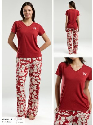Iç Giyim Arnetta Kısa Kol Ikili Pijama Takımı