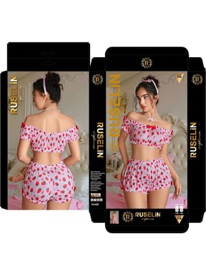 Iç Giyim Ruselin Şortlu Pijama Takım