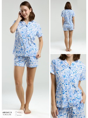 Iç Giyim Arnetta Şortlu Ikili Pijama Takımı