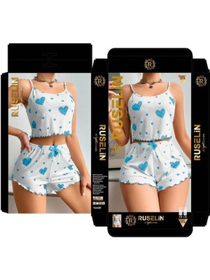 Iç Giyim Ruselin Şortlu Pijama Takım