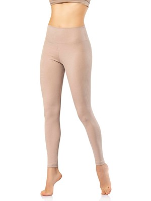 Iç Giyim Kota Yüksek Bel Dalgıç Fitilli Tayt