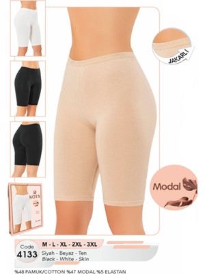 Iç Giyim Kota Jakarlı Midi Modal&pamuk Tayt (1 Adet)