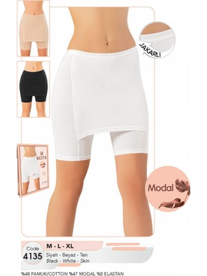 Iç Giyim Kota Modal&pamuk Etekli Tayt (1 Adet)