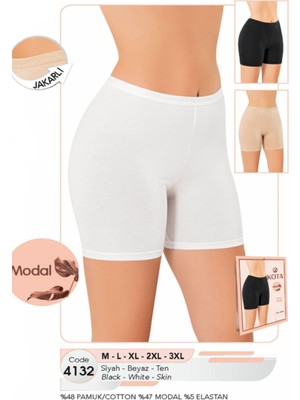 Iç Giyim Kota Jakarlı Mini Modal&pamuk Tayt (1 Adet)