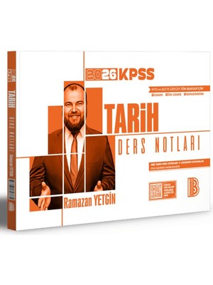 Benim Hocam Yayınları 2026 Kpss Tarih Ders Notları