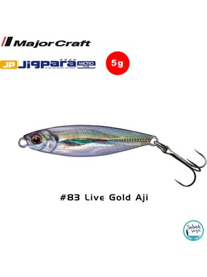 Major Craft Jigpara Micro Jpm-5gr 35MM #83 Live Gold Aji Yem