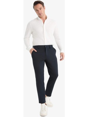 DeFacto Jogger Düz Paça Her Yöne Esneyen Kumaş Pantolon T6317AZ25AU