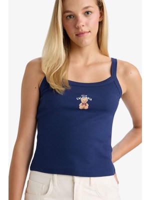 DeFacto Baskılı Ribana Atlet F6051AX25AU