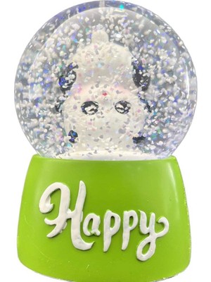 Işıklı Kar Küresi, Sıcak ve Şık Dekor, Huzur Verici Atmosfer