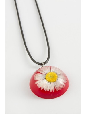 Ahes Shopping Papatya Epoksi Kolye