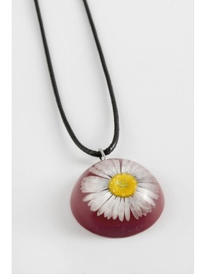 Ahes Shopping Papatya Epoksi Kolye