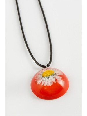 Ahes Shopping Papatya Epoksi Kolye