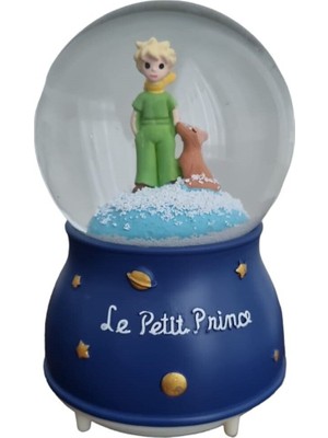 Işıklı ve Müzikli Küçük Prens Kar Küresi, Orta Boy, Şık ve Dekoratif Hediye Seçeneği