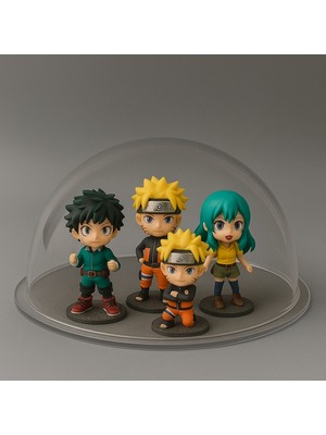 Şeffaf Pleksi Yarım Küre, 20CM Çap, Şık ve Modern Dekoratif Obje