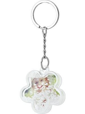 Beyaz Papatya Anahtarlık ve Kar Küresi, Şık ve Zarif Takı Hediye Seçeneği