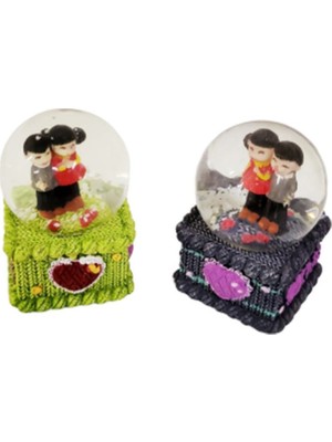 Işıklı Küçük Su Küresi, Dekoratif ve Şık Aydınlatma Parçası