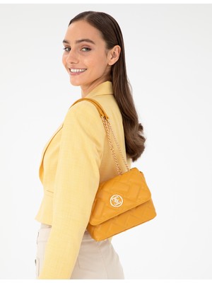 Pierre Cardin Kadın Sarı Çapraz Çanta 50296313-VR044