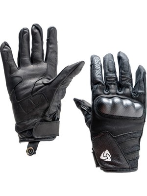 Nukro Mılan Denim Deri Eldiven