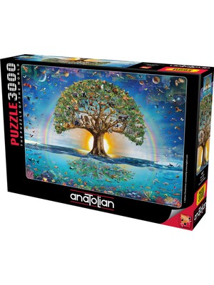 Anatolian 3000 Parçalık Hayat Ağacı Puzzle Zorluk Seviyesi: Orta Türkiye Menşeli Eğlenceli Aktivite