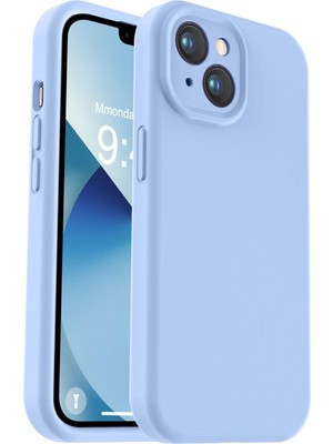 Iphone 13 Uyumlu Içi Kadifeli Kamera Korumalı Lansman Kılıf
