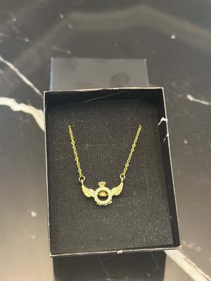 Melek Kanadı Çelik Kolye