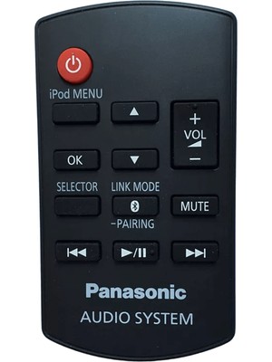 Panasonic SC-HC05 SA-HC05 Ses Sistemi Için Orijinal Uzaktan Kumanda RAK-SC989ZM