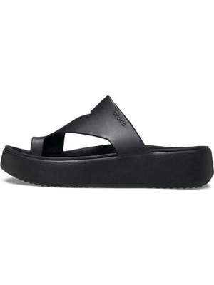 Crocs 210834-GAT. Plt. Toe 0lh-Sandstone Kadın Terlik