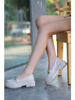 Amaya Tokalı Tabanlı Loafer