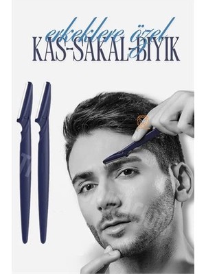 Bfs  Erkek Kaş Şekillendirme Tüy Alma Jileti 2 Adet