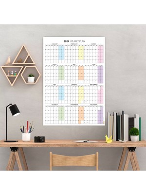 2026 Yıllık Planlayıcı Duvar Takvimi, 2026 Takvim, 2026 Planlayıcı, Büyük Duvar Takvimi