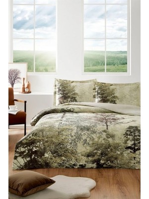 Özdilek Çift Kişilik Ranforce Nev Takımı Tanne Yeşil