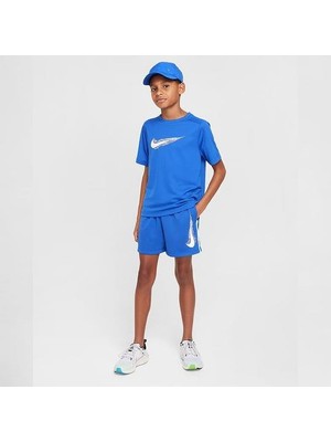 Nike Multi Dri-Fıt Genç Çocuk Şortu - Mavi
