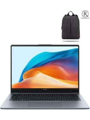 Huawei Matebook D14 2024 Intel Core I5 13420H 16GB 512GB SSD Windows 11 Home 14" Taşınabilir Bilgisayar