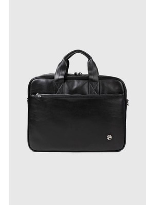 Unisex 13-14 Inç Evrak Laptop Çantası Siyah