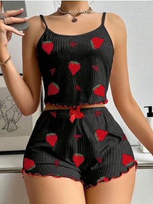 Lıly Bıanca 13101 Kadın Fantazı Desanlı  Pamuklı Pıjama