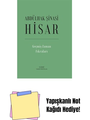 Geçmiş Zaman Fıkraları (Ciltli) + Yapışkanlı Not Kağıdı