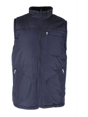 Kışlık Polar Astarlı Yelek Iş Güvenliği ve Outdoor Içi Micro Konforlu Fonksiyonel Tasarım