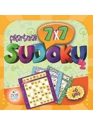 7x7 Sudoku - 4 (Çıkartmalı)