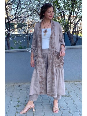 Kadın Vizon Kap Ceket