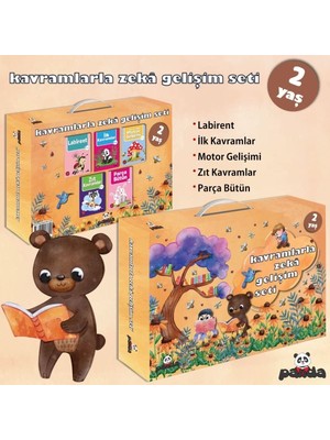 Kavramlarla Zekâ Gelişim Seti 2 Yaş