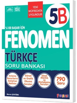 Fenomen 5.sınıf Türkçe B Soru Bankası Güncel Baskı