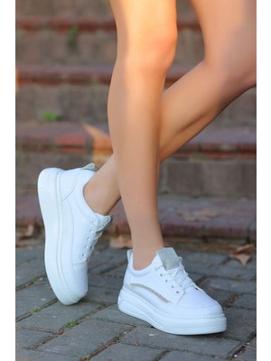 Sonix Düz Taban Taş Detaylı Spor