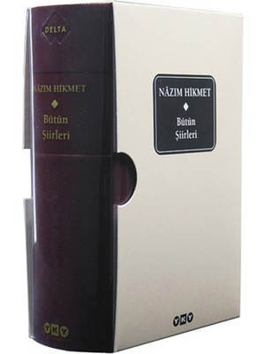 Yapı Kredi Yayınları Delta Yayınları Nazım Hikmet Bütün Şiirleri Ciltli 2086 Sayfa Türkçe Eser