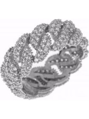 Taşlı Gurmet Zirkon Taşlı 925 Ayar Gümüş Kadın Yüzük