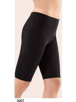 Anıt Kısa Tayt 3007 – Kadın Spor Tayt, Siyah & Beyaz, Esnek ve Konforlu, Günlük & Spor Kullanım