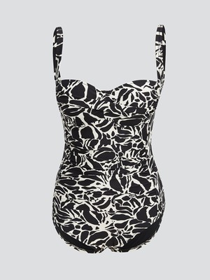 Lc Waikiki Yeni Sezon Kalp Yaka Desenli Kadin Mayo - S59834Z8