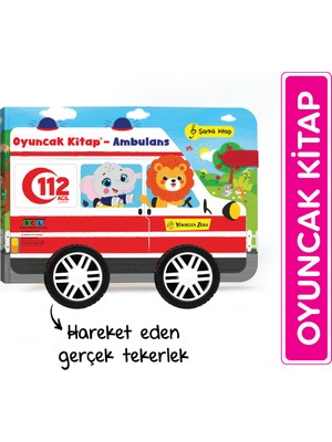 Yükselen Zeka Oyuncak - Ambulans (Gerçek Tekerlekli)